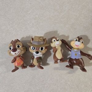 Disney Chip & Dale Chipmunks Figurine Bundle